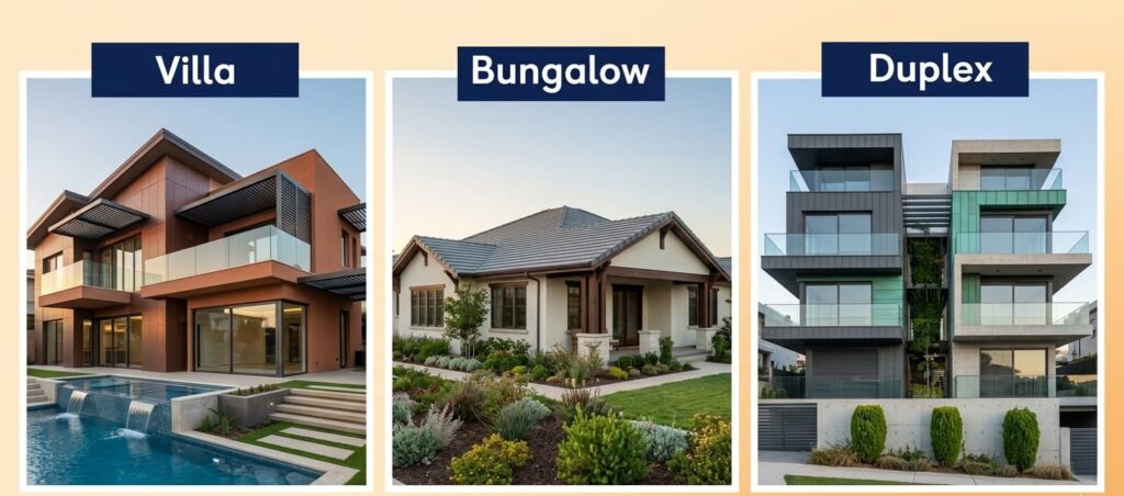3 bhk villa vs flat in greater noida