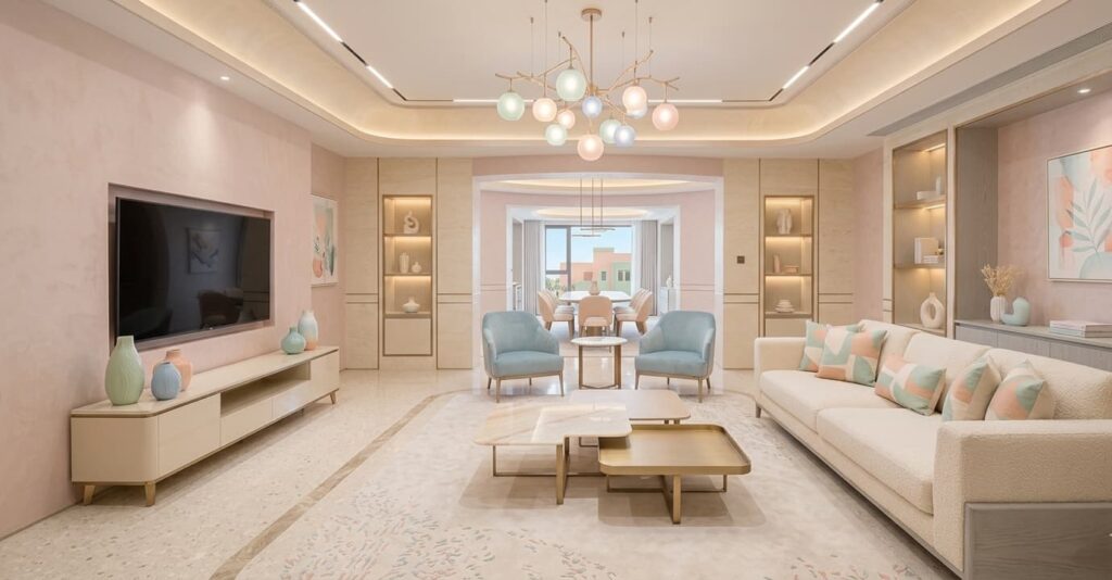 home decor of villa