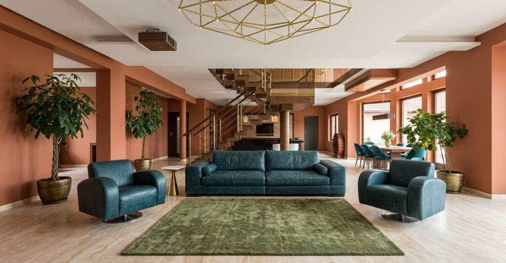 home decor of villa