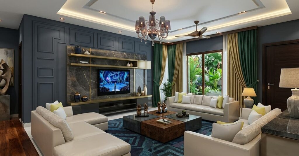 home decor of villa