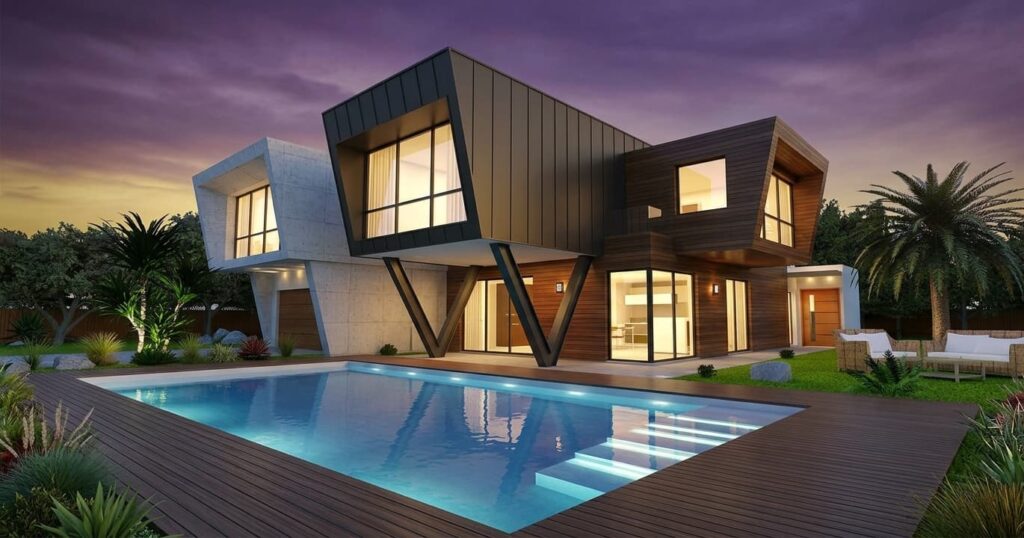 home decor of villa