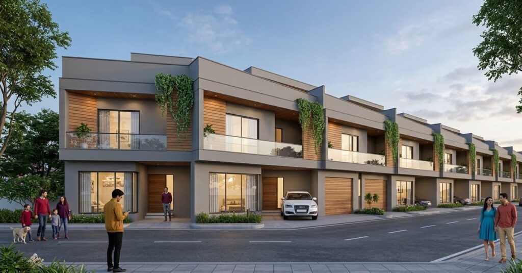 gated community 3 bhk villas in greater noida